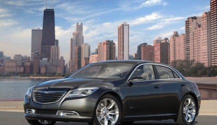 chrysler Pronken in Detroit - Chrysler 200C EV 0