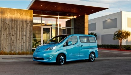 nissan De LEAF onder de busjes - Nissan e-NV200 Concept 0