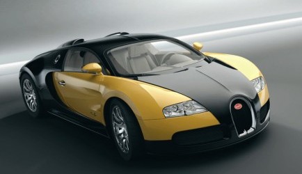 bugatti veyron Snelste auto met open dak