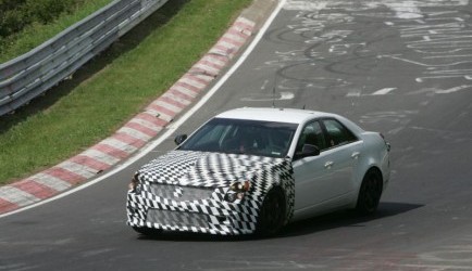 cadillac Scoop! Cadillac CTS-V gesnapt! 0