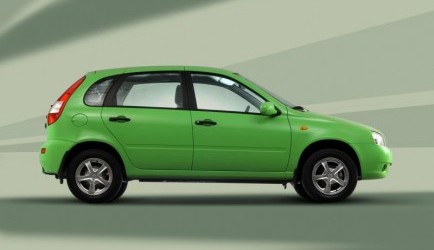 lada kalina Het groene gevaar
