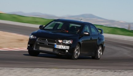 mitsubishi lancer Toon je kunsten in de Mitsubishi Lancer Evolution 0