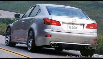 lexus Eerste beelden Lexus IS 500! 0