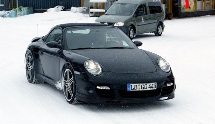 porsche 911 Scoop! Porsche 911 Turbo Cabrio 0