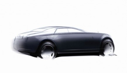rolls-royce Rolls-Royce toont eerste designschetsen van 'RR4'