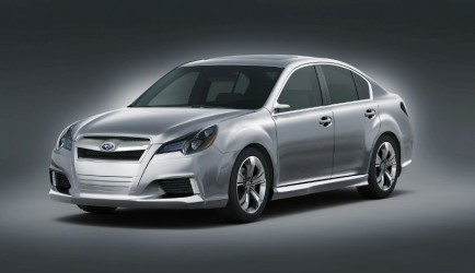 subaru legacy Subaru Legacy Concept in Detroit (update: details en beelden!)