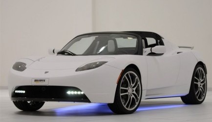 tesla roadster Tesla Roadster in handen van BRABUS 0