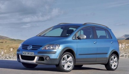 volkswagen crossfire Golf Plus op hoge poten 0