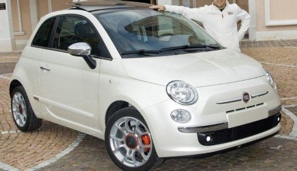 Pittige Fiat 500 voor Felipe Massa 0