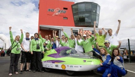 Haagse studenten winnen Europese Shell Eco-marathon 2008 0