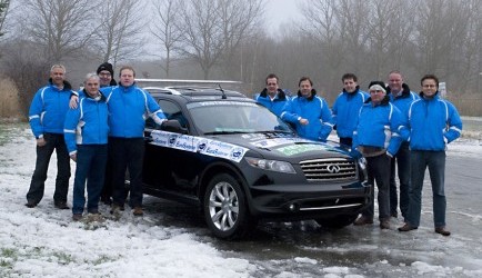 Infiniti aan de start bij Arctic Challenge 0