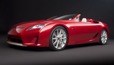 Lexus LF-A Roadster concept sportieve voorbode 0