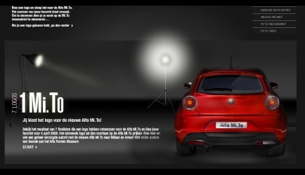 alfa-romeo mito Stemronde voor logo Alfa Romeo Mi.To