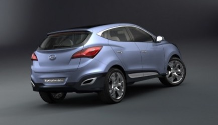 hyundai Voorbode nieuwe midi-SUV van Hyundai - HED-6/ix-onic Concept (update: beelden!) 0