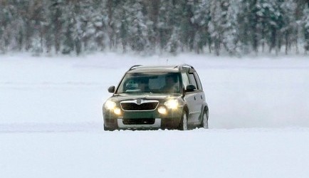 skoda yeti Skoda Yeti laat zich zien! 0