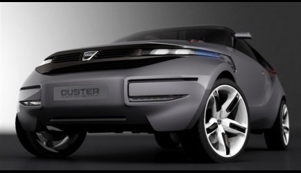 dacia duster Dacia Duster concept verre van stoffig