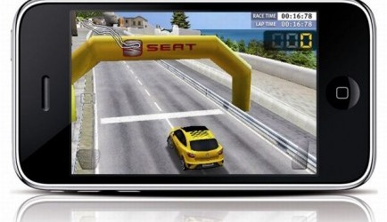 seat ibiza Racen met Seat Ibiza Cupra op iPhone 0