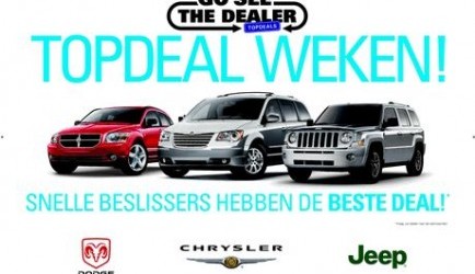 chrysler Topdeal maken bij Chrysler, Jeep en Dodge