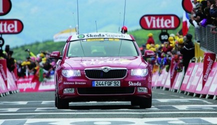 skoda Skoda viert Tour de France met actiemodellen
