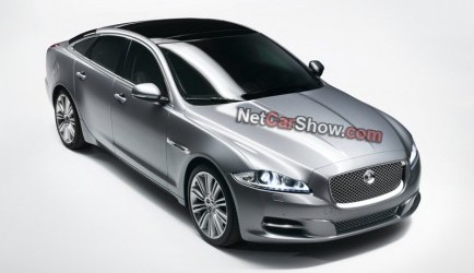 jaguar xj Nieuwe Jaguar XJ vroegtijdig in beeld