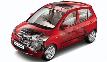 hyundai i10 'Elektrisch aangedreven Hyundai i10 op IAA Frankfurt'
