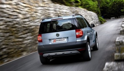 skoda yeti Skoda Yeti bij dealers met Expedition introductiemodel