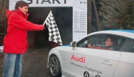 audi Zuinig aan tijdens de Audi Efficiency Challenge 0