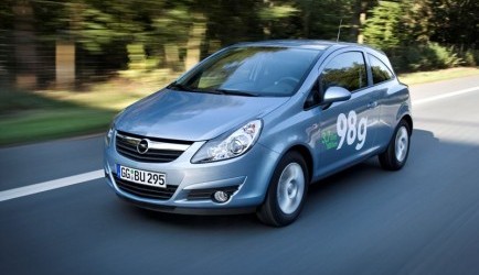 opel corsa Nieuwe Opel Corsa ecoFLEX arriveert in januari 2010