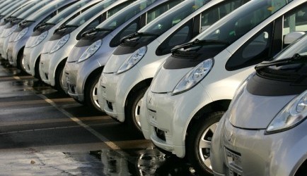 mitsubishi i-miev Eerste i-MiEV's zetten voet aan wal in Groot-Britanni� 0