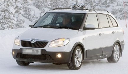 skoda fabia Zicht op facelift Skoda Fabia