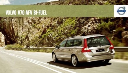 volvo v70 'Hollandse' aardgasversie Volvo V70 in productie
