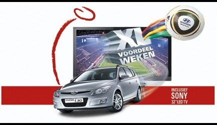 hyundai i10 Hyundai in WK-sferen met i10, i20 en i30 XL actiemodellen 0