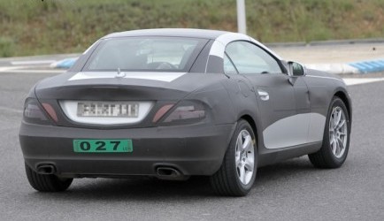 mercedes-benz slk Nieuwe Mercedes-Benz SLK raakt in vorm