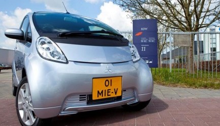 mitsubishi i-miev Mitsubishi i-MiEV goedgekeurd voor het Nederlandse asfalt