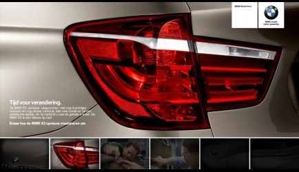 bmw x3 Glimp van nieuwe BMW X3 0
