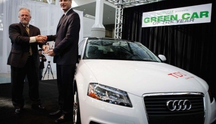 audi a5 Succesvolle overwinning afgeslankte Audi A5 bij Michelin Challenge Bibendum 0