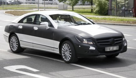 mercedes-benz cls Nieuwe Mercedes-Benz CLS krijgt duidelijk vorm 0