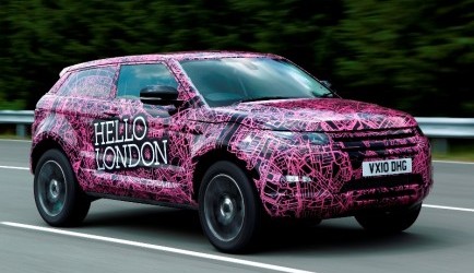 land-rover range-rover-evoque I modelli di prova Range Rover Evoque può essere visto 0