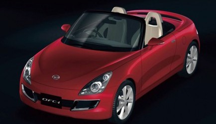 daihatsu copen Daihatsu OFC-1 in de open lucht 0