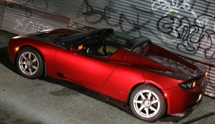 tesla roadster Tesla Roadster - nog sneller naar onze regionen 0