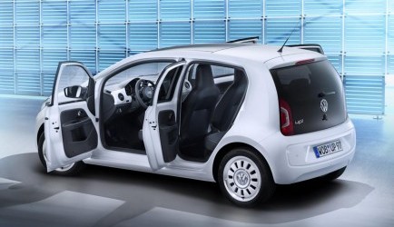 volkswagen up En nu op beeld - Volkswagen Up met vijf deuren 0