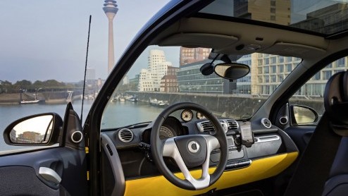 Smart Fortwo cityflame: geel! 2
