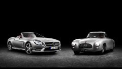 Oud en nieuw verenigd in Detroit - Mercedes-Benz SL