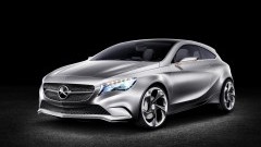 Studiemodel Mercedes-Benz A-Klasse toert door Nederland