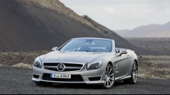 Topsporter in startblokken  Mercedes-Benz SL 63 AMG