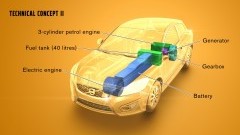 Volvo test concepten range extender in elektrische auto's
