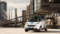 Deelautoprogramma Car2go naar Amsterdam met smart electric drive