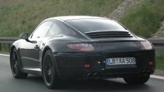 Nieuwe Porsche 911 gekiekt
