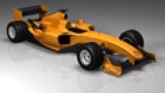 De eerste foto van de A1GP 'Powered by Ferrari' Car