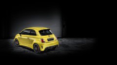 Abarth 695 Biposto nu ook in het knalgeel